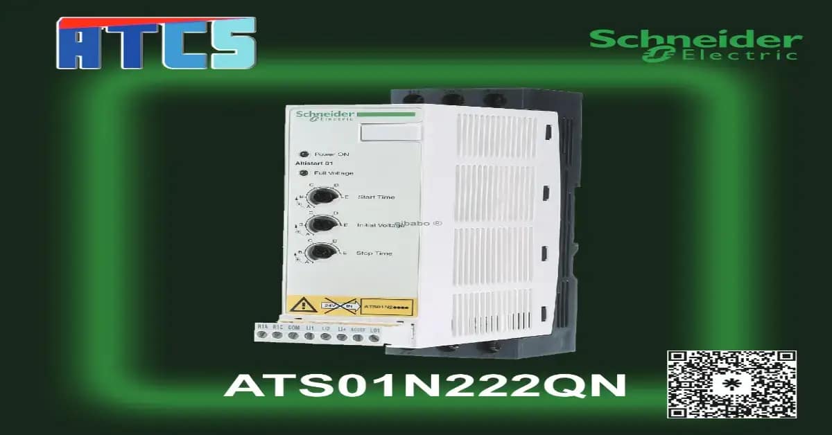 Schneider Electric ATS01N222QN Soft Starter - Industrial Motor Protection