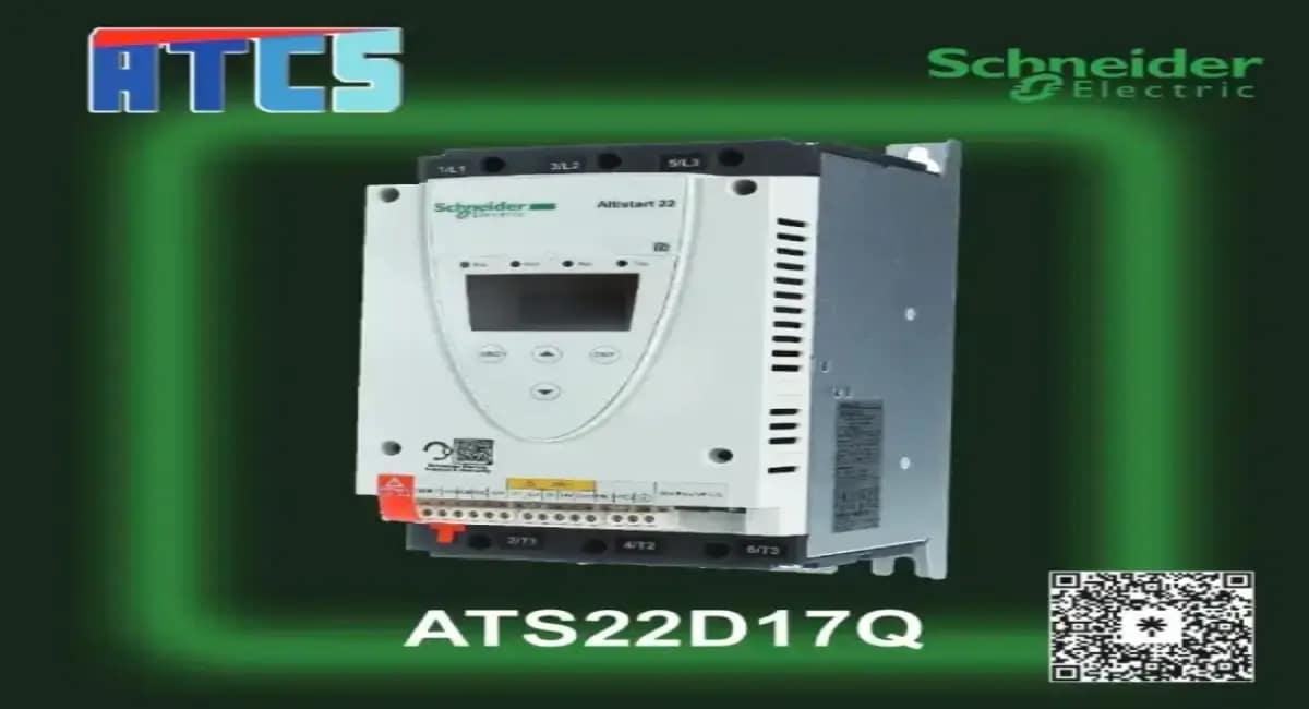 Schneider Electric ATS22D17Q Soft Starter for Efficient Motor Control