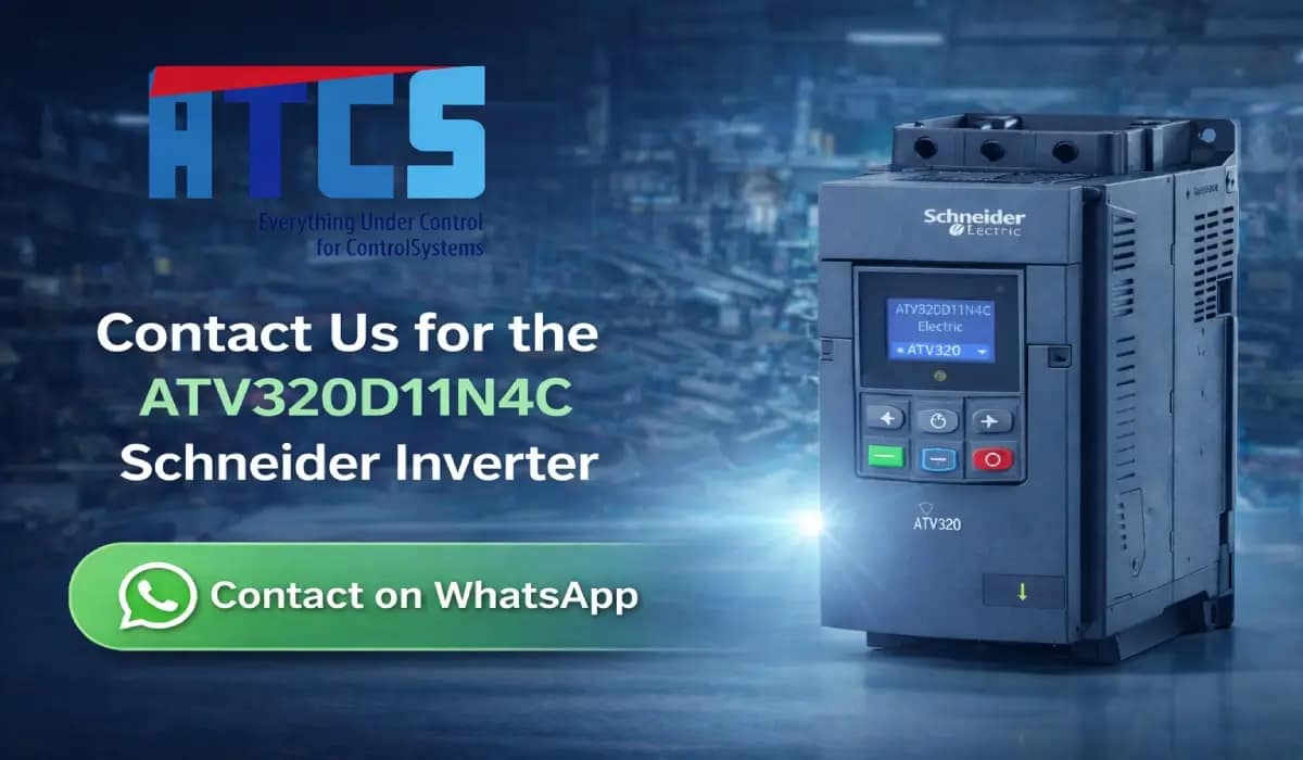 ATV320D11N4C Schneider inverter contact on WhatsApp from ATCS for Control Systems