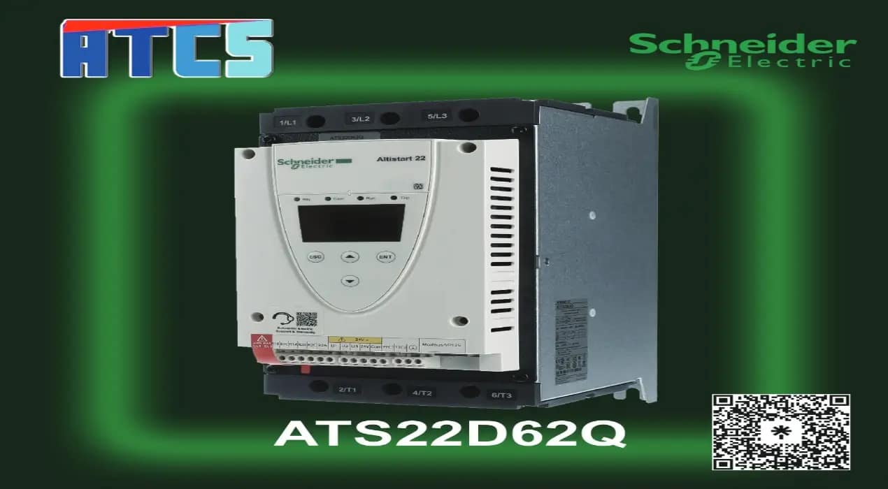 ATS22D62Q Soft Starter for energy-efficient motor control