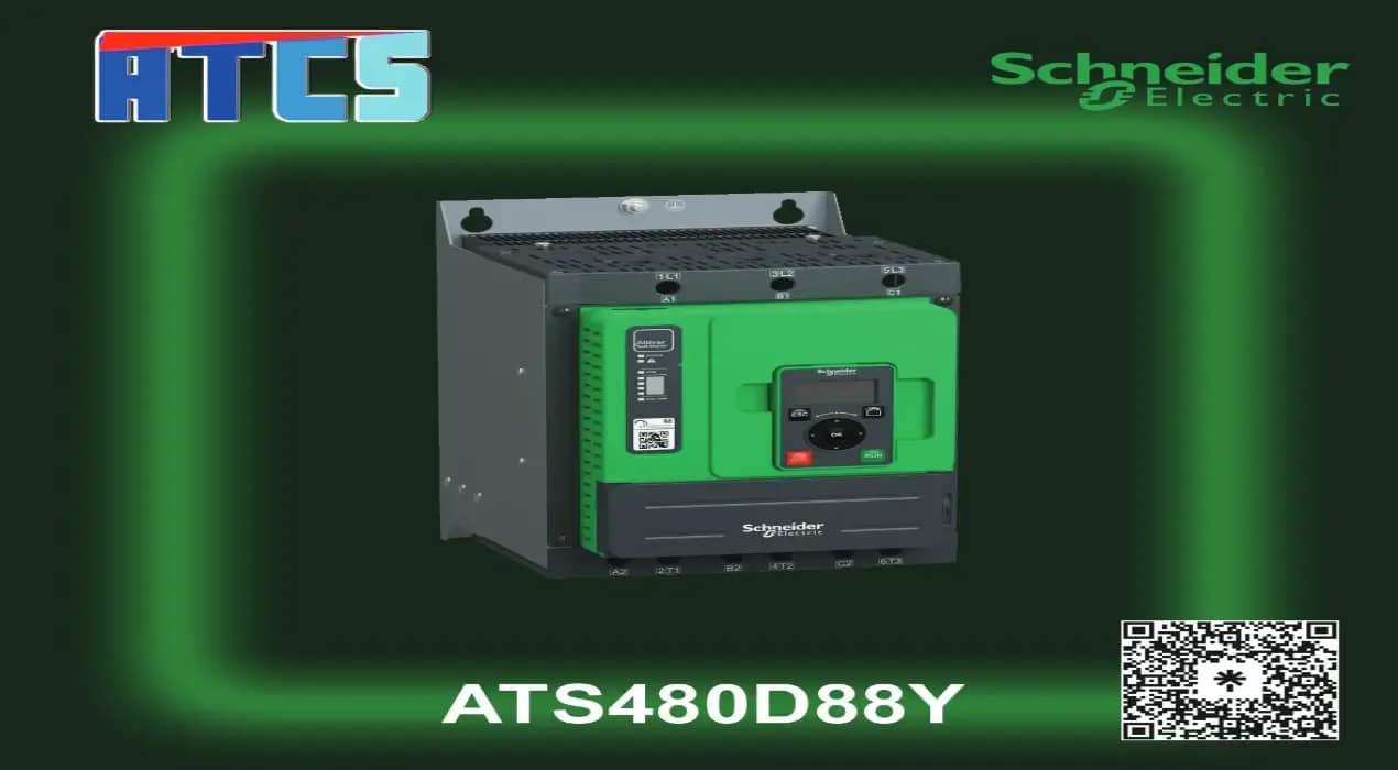 Schneider ATS480D88Y Soft Starter for motor protection and efficiency